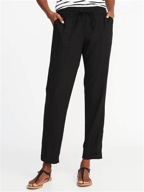 old navy black pants